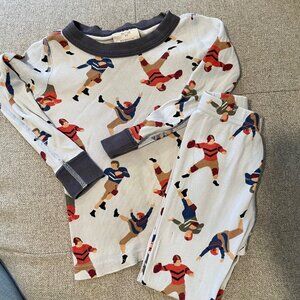 Hannah Andersson Size 90 Football PJs